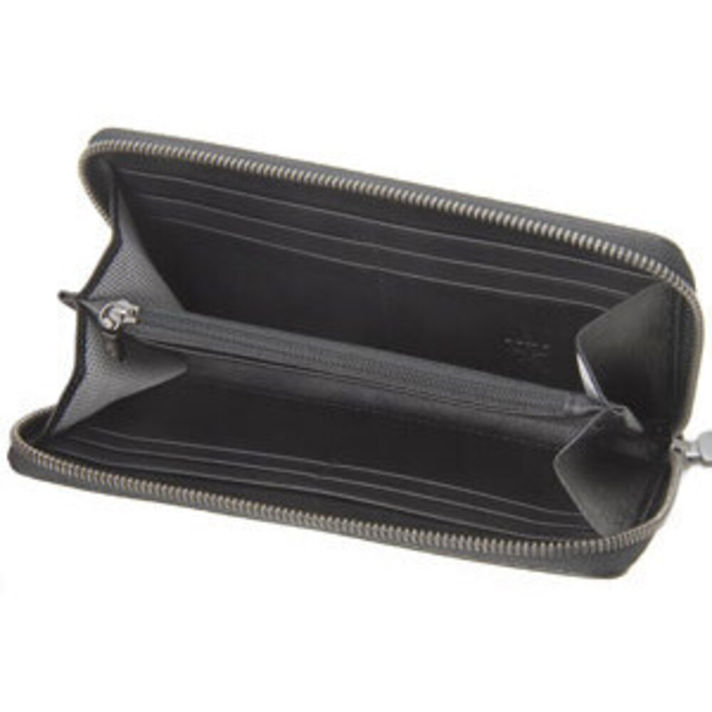 Mcm Round Zip Long Wallet Python Studs Brown Beige - image 2